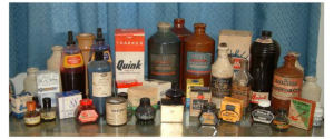 Ink bottle collection